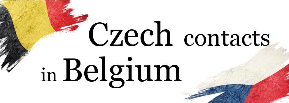 Czech contacts in Belgium