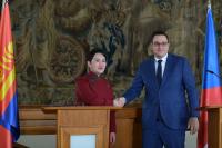 Ministr Jan Lipavský jednal s mongolskou ministryní zahraničních věcí