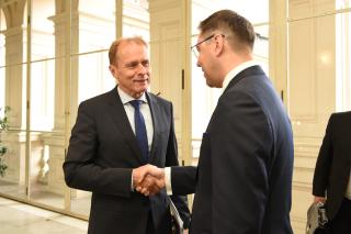 Náměstek Šrámek jednal s politickým ředitelem MZV Ukrajiny