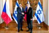MInistr Lipavský přivítal nového ministra zahraničních věcí státu Izrael / Minister Lipavský welcomed the new Minister of Foreign Affairs of the State of Israel