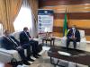 Discussion with the Minister of Health, G. P. Obiang Ndong
