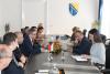 Delegacija  Komisije za vanjske poslove PD PRČ prilikom razgovora s ministrom vanjskih poslova BiH Igorom Crnadkom