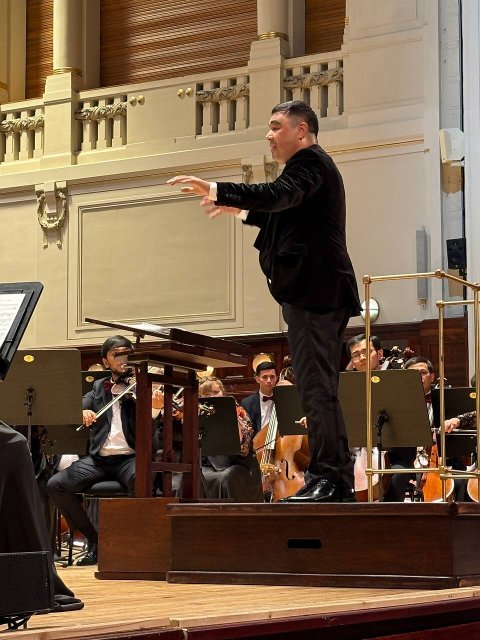 konzert Státního symfonického orchestru Uzbekistánu v Praze