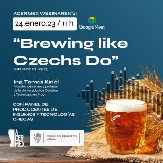 Webinář "Brewing like Czechs Do"