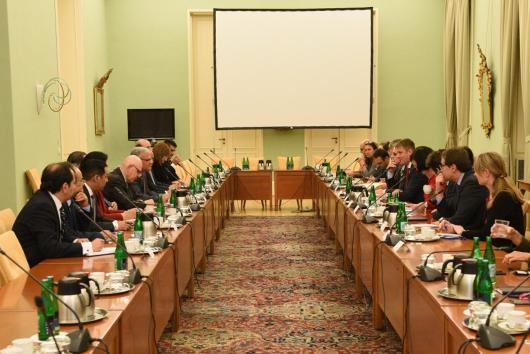 Ministr Petříček přijal velvyslance zemí Ligy arabských států