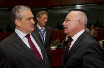 Karel Schwarzenberg a ministr zahraničí Maďarska János Martonyi