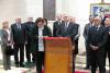 Tisková konference M. Štěcha a M. Ch. Biadillaha