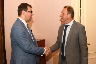 Náměstek Šrámek přijal politického ředitele MZV Ukrajiny