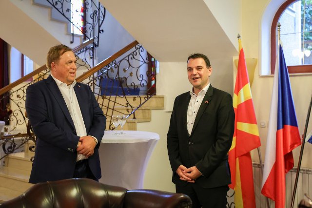 Návštěva českého místopředsedy vlády a ministra zahraničních věcí Petra Macinky v Severní Makedonii