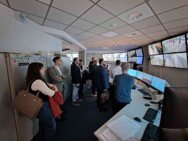 Visit to the Operations Control Center of the Prague Public Transport Company