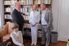 Family with the Ambassador