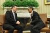 Premier Necas a Prezident Obama v Ovalne pracovne