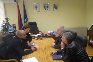 Ambasador Skalník na sastanku sa načelnikom Mašićem