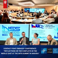 Contact Point Embassy conference: "Reflections on the Conflicts in the Middle East at the NATO Summit in Ankara"     