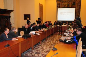 Tisková konference k podpoře ekonomických zájmů ČR v zahraničí