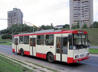 Trolejbusy Škoda ve Vilniusu