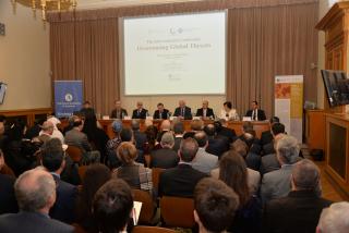 Ministr Lubomír Zaorálek na mezinárodní konferenci Překonávání globálních hrozeb