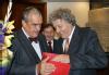 Ministr Karel Schwarzenberg a Tom Stoppard