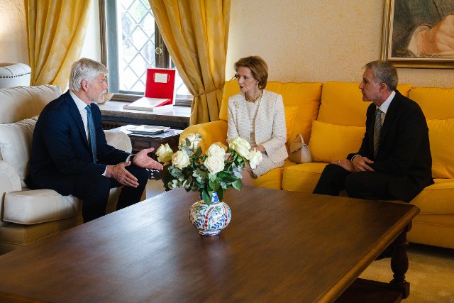 Prezident ČR v Bukurešti