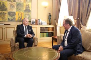 Velvyslanec Kubernát v pracovně předsedy PS Etgena