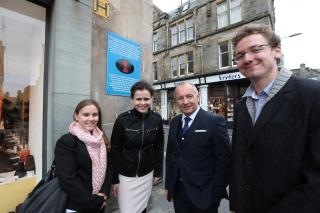 Velvyslanec Libor Sečka a čeští studenti z University of St. Andrews 
