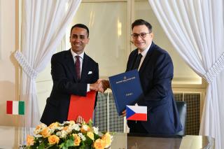 Czech and Italian Minister agreed on similar position on EU enlargement to the Western Balkan