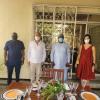 Lunch of two Ambassadors