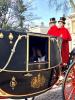 Royal Chariot with Ambassador Chatardová heading to the Buckingham Palace