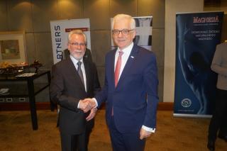  Ambasador Ivan Jestřáb wita ministra spraw zagranicznych Jacka Czaputowicza 