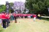 Symbolic tee-off by General A. Sibango off 10th tee sponsored by CZUB