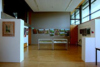 Exposition Caresse de la lumière de Marie-France Louis-Malinská, artiste-peintre (exposition ouverte jusqu'au 7 avril 2017).