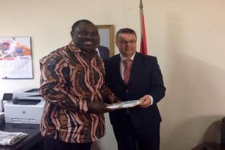 deputy minister M.Talapa and deputy minister R.Ahomka-Lindsay