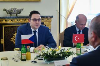 Czech and Turkish foreign ministers discussed the situation in Ukraine and NATO enlargement