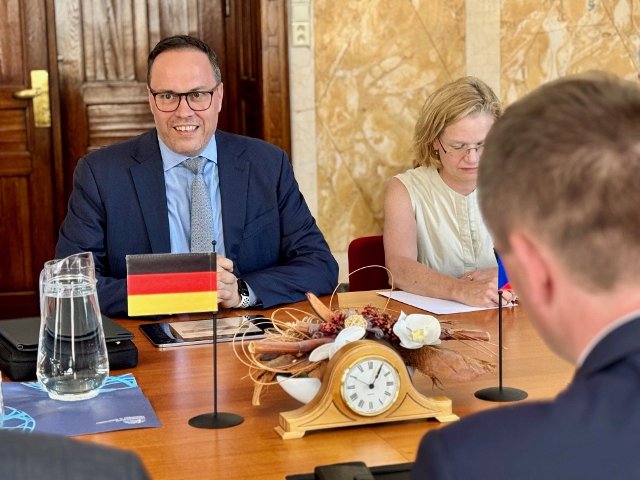 Antrittsbesuch des sächsischen Wirtschaftsministers Dirk Panter in Tschechien