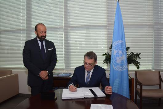 podpis dohody Zaorálek