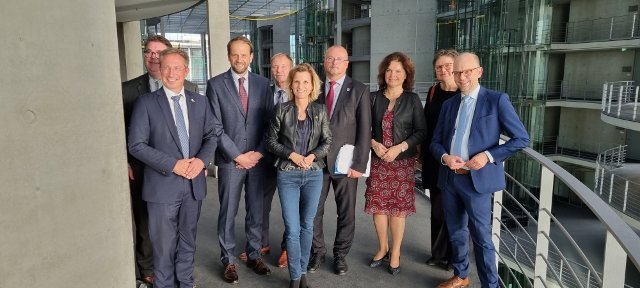 Delegace Mandátového a imunitního výboru Senátu Parlamentu ČR na návštěvě Berlína