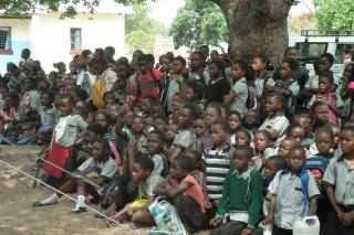 opening ceremony library in Mongu