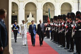 Visita del Primo Ministro della Repubblica Ceca Andrej Babiš in Italia