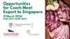 Webinář k exportu českého masa do Singapuru / Webinar on Export of the Czech Meat to Singapore