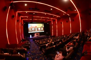  ​Screening of the film Dark Blue World, directed by Jan Svěrák, was attended by the guest of honour, Deputy Minister of Science, Technology and Innovation of Malaysia Dr. Abu Bakar and Chief Executive Officer of the Golden Screen Cinemas Ms. Koh Mei Lee.