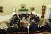 Premier Necas a Prezident Obama v Ovalne pracovne