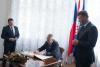 s chorvatským premiérem AndrejemPlenkovićem, s hrvatskim premijerom Plenkovićem