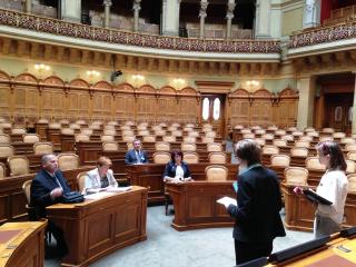 Tschechische Senatoren zu Besuch in Schweizer Parlament