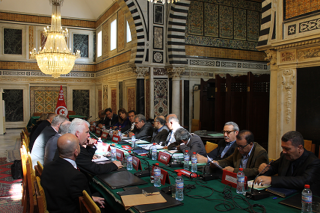 La délégation du Comité de l'Agriculture, la Sécurité Alimentaire, le Commerce et les Services de l'Assemblée des Représentants du Peuple de la République tunisienne ainsi que la délégation du Comité de l'Industrie, l'Energie, les Ressources Naturelles, les Infrastructures et l'Environnement du l'Assemblée des Représentants du Peuple de la République tunisienne 