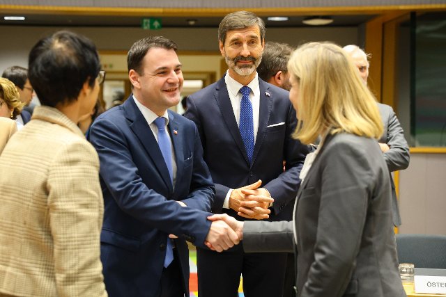 Minister of Foreign Affairs Petr Macinka attended the Foreign Affairs Council (FAC) in Brussels
