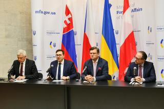Ministr Lipavský vyjádřil prezidentovi Zelenskému solidaritu s Ukrajinou