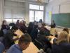 Přednáška velvyslance J. Chmiela na Filozofické fakultě Univerzity v Lublani. 