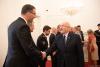 zást. velvyslance P. Sladký a prezident I. Gašparovič