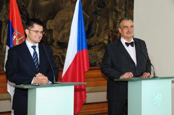 Karel Schwarzenberg a Vuk Jeremić