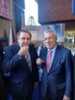 Návštěva českého stánku ministrem ZV Chile / Visita del stand checo por el Canciller de Chile